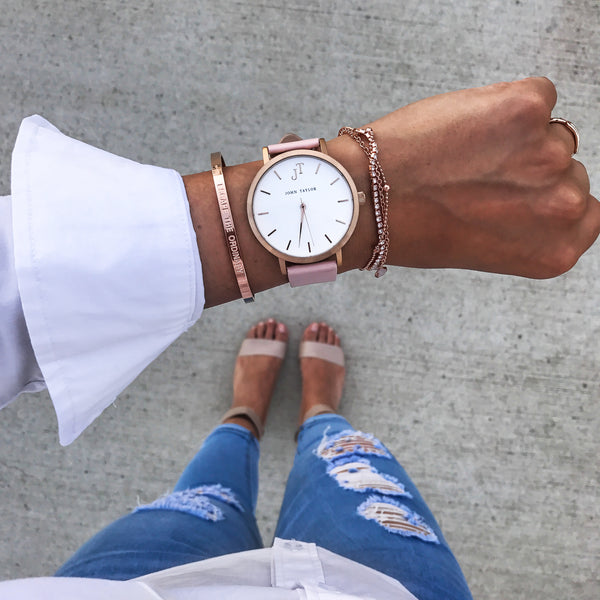 The Fraser Cuff - Rose Gold - John Taylor Watches
