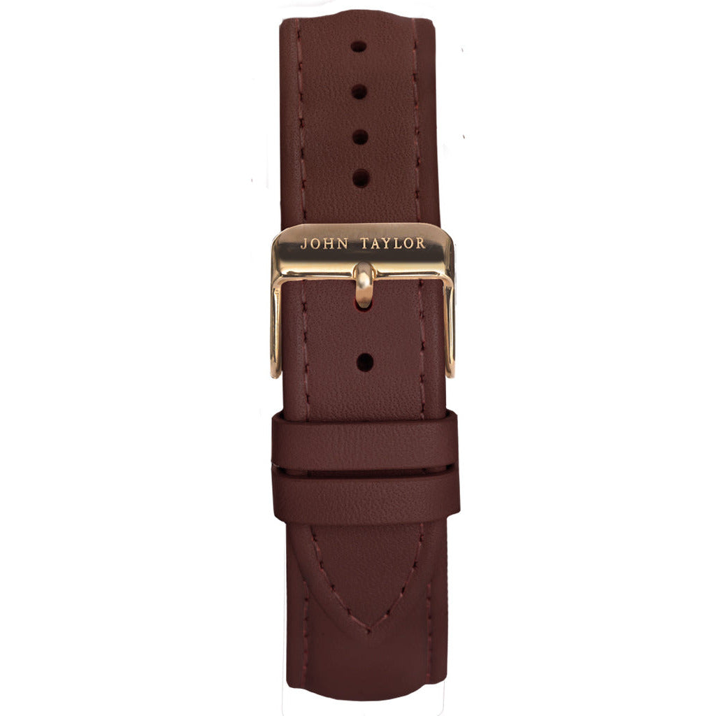 Brown & Gold Stitched - John Taylor Watches